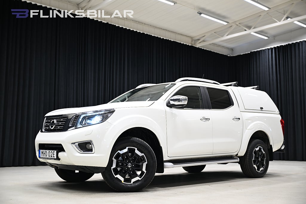 Nissan Navara 190HK Automat|Tekna|Kåpa|Drag|GPS|360°|EnÄgare|Leasbar