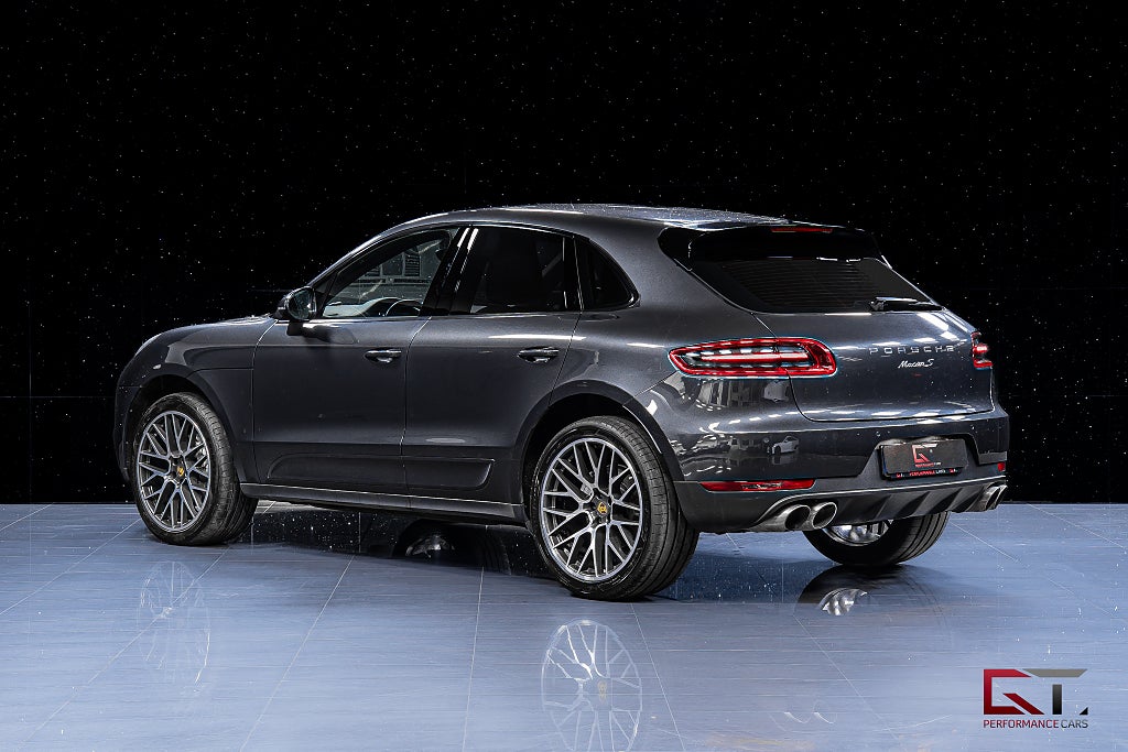 Porsche Macan S PDK 14-vägs Sport Chrono 21" Power Steering Plus PASM