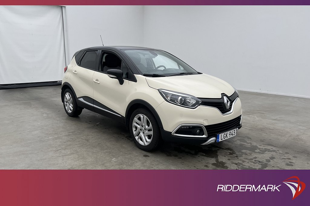 Renault Captur TCe 118hk Dynamique Kamera Värmare Navi Drag