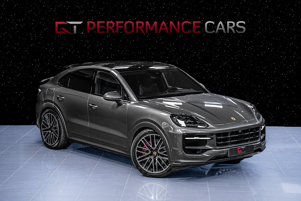 Porsche Cayenne S E-Hyb Coupé 2025 MOMS Sp-Design 22" HD 18-vägs 4.95%