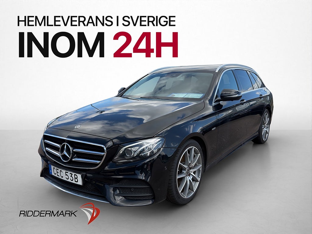 Mercedes-Benz E 220 d 194hk 4M AMG Wide Burmester Värm Drag