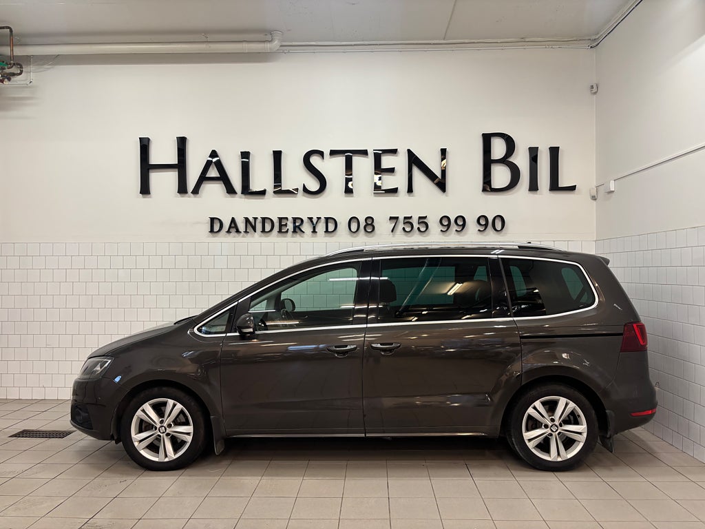 Seat Alhambra 2.0 TDI 4Drive Aut 7-Sits 1Ägare Navi Värmare Svensksåld