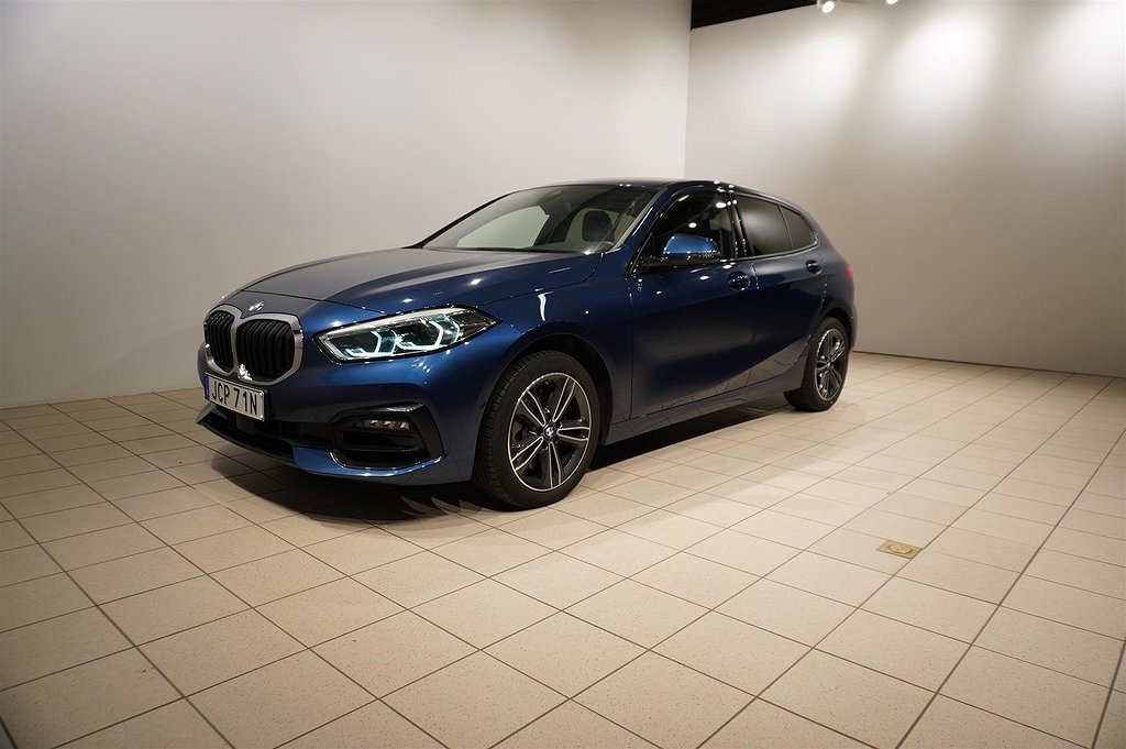 BMW 120 Model Sport Navi Rattvärme Keyless HiFi 2.95% Ränta