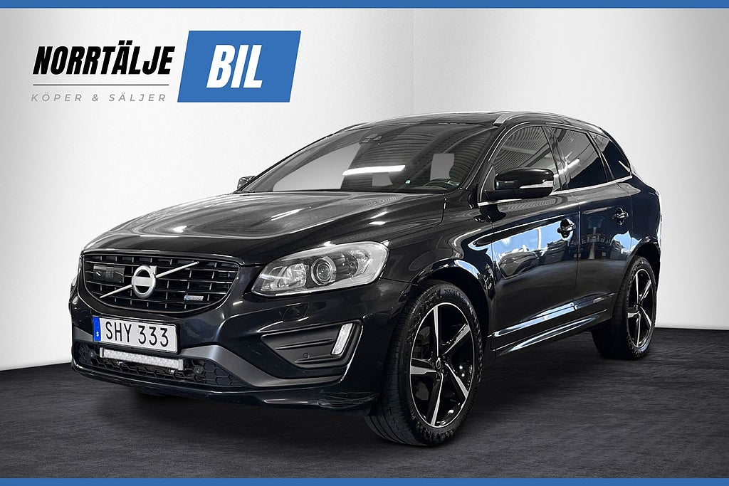 Volvo XC60 D5 215 HK AWD AUT R-DESIGN BLACK R POLESTAR KAMREM BYTT