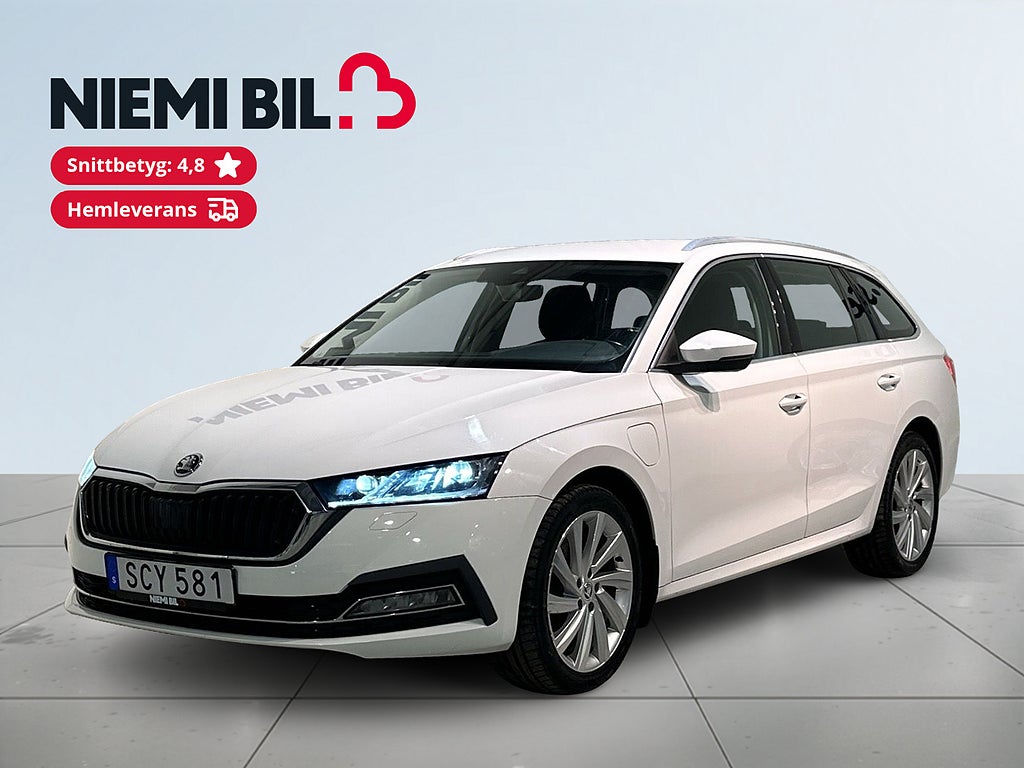 Skoda Octavia Kombi iV Style Psens CarPlay Rattvärme Pvärm SoV MOMS