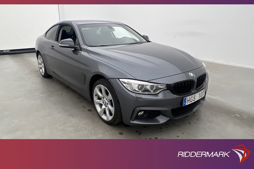 BMW 428 i xDrive Coupé 245hk Sport Line Sensorer Skinn