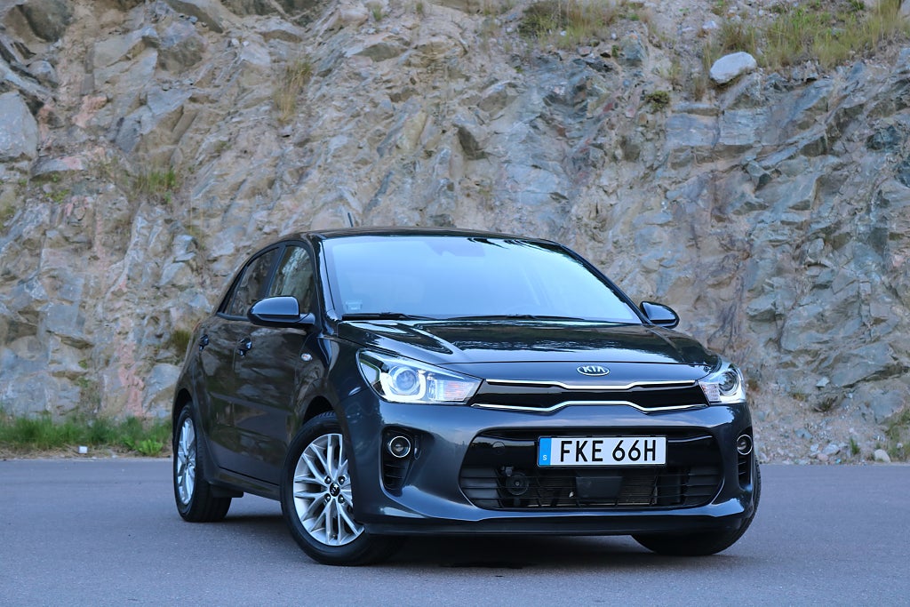 Kia Rio 1.2 CVVT GLS SoV-hjul Kamera Farthållare Ränta 1,95%