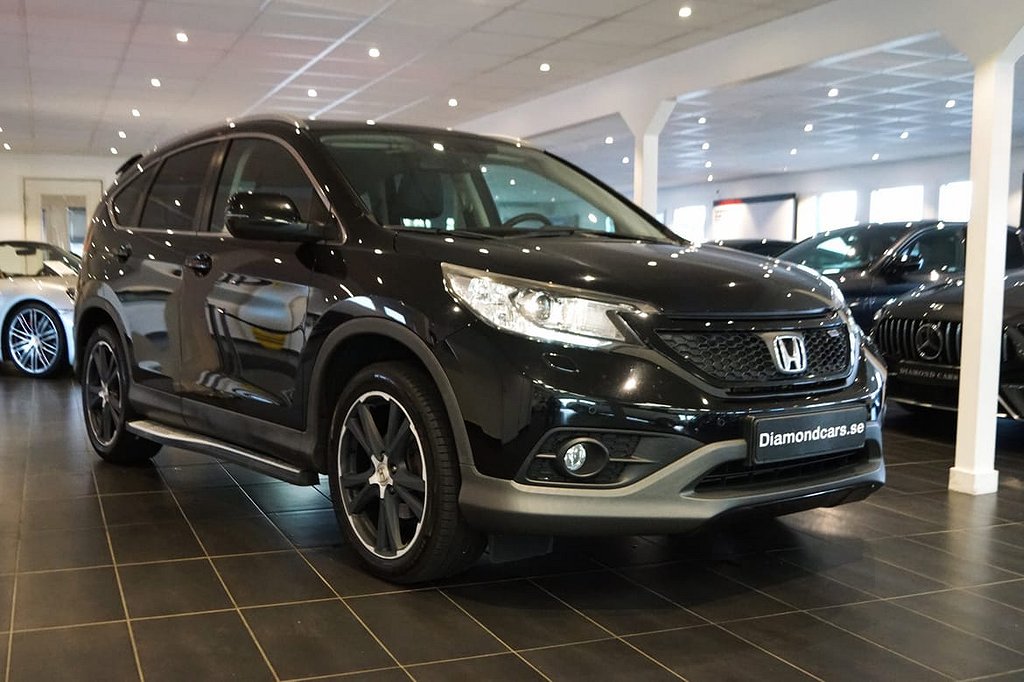 Honda CR-V 2.0 i-VTEC 4WD Black Edition Executive Panorama Ny Servad