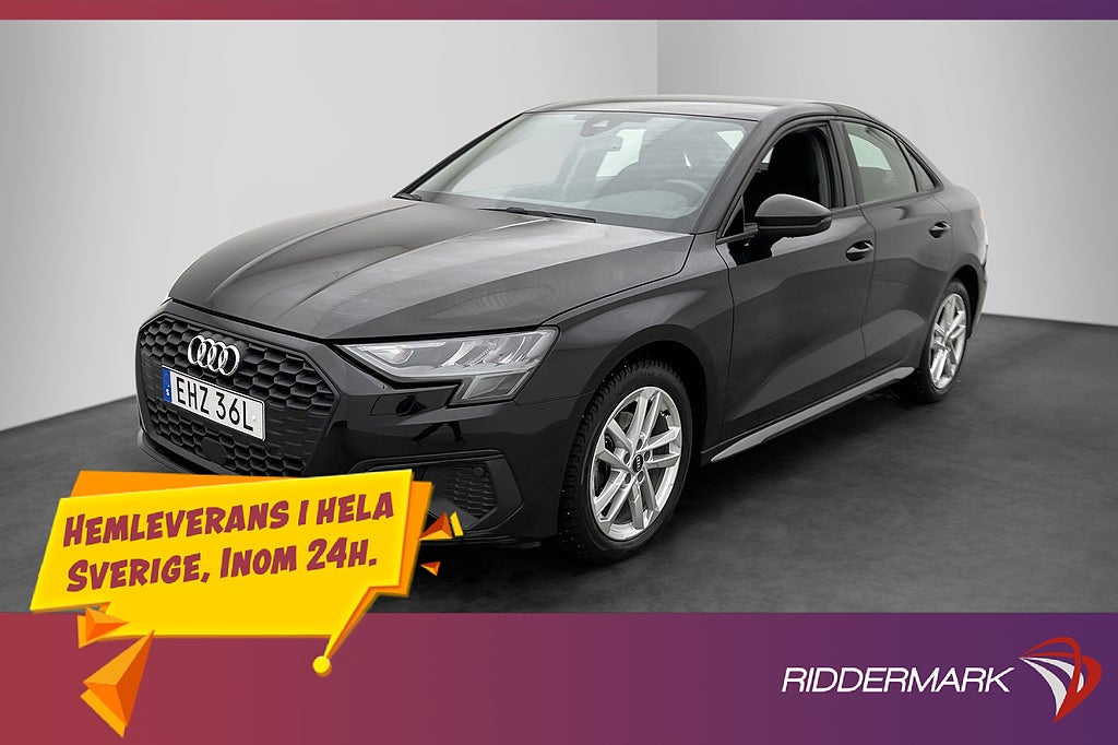 Audi A3 Sedan 35 TFSI 150hk Proline CarPlay P-Sensorer
