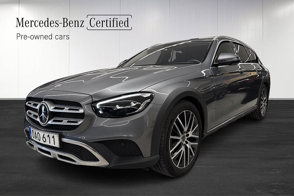 Mercedes-Benz E 220 D4MATIC All-Terrain Premium, Drag, Förarassistent