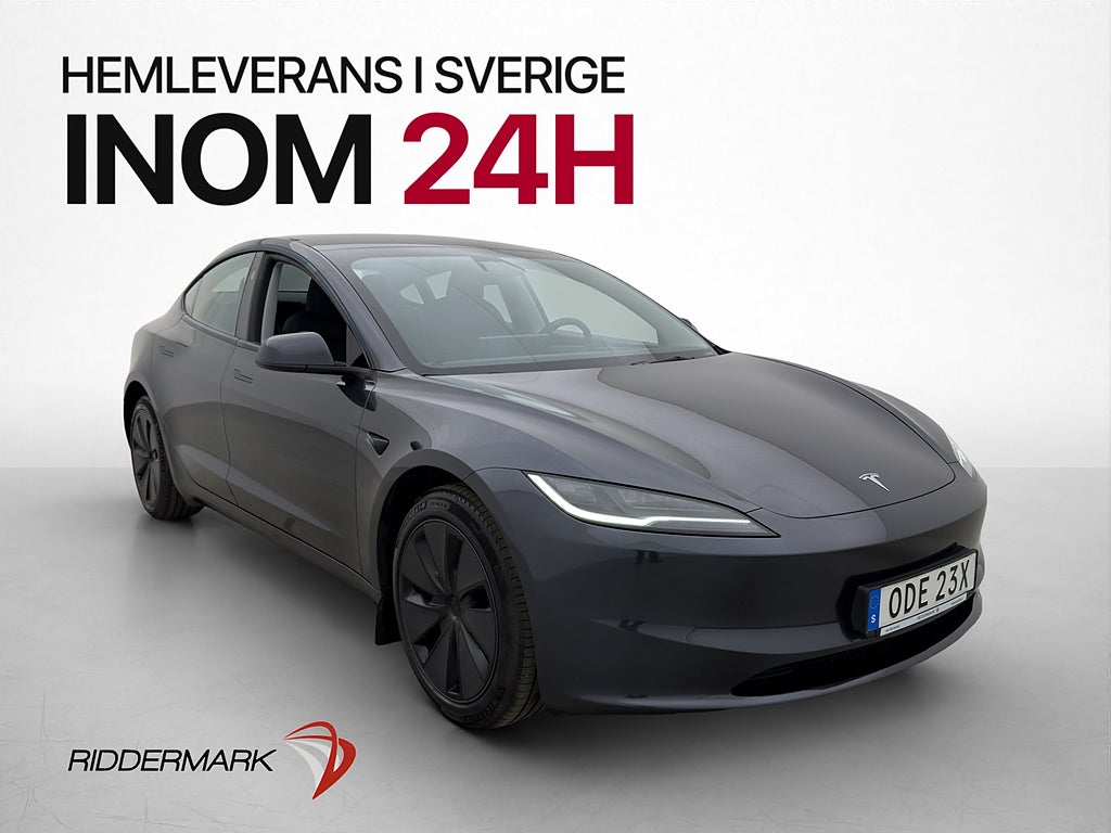 Tesla Model 3 Standard Range Pano Autopilot Svensksåld