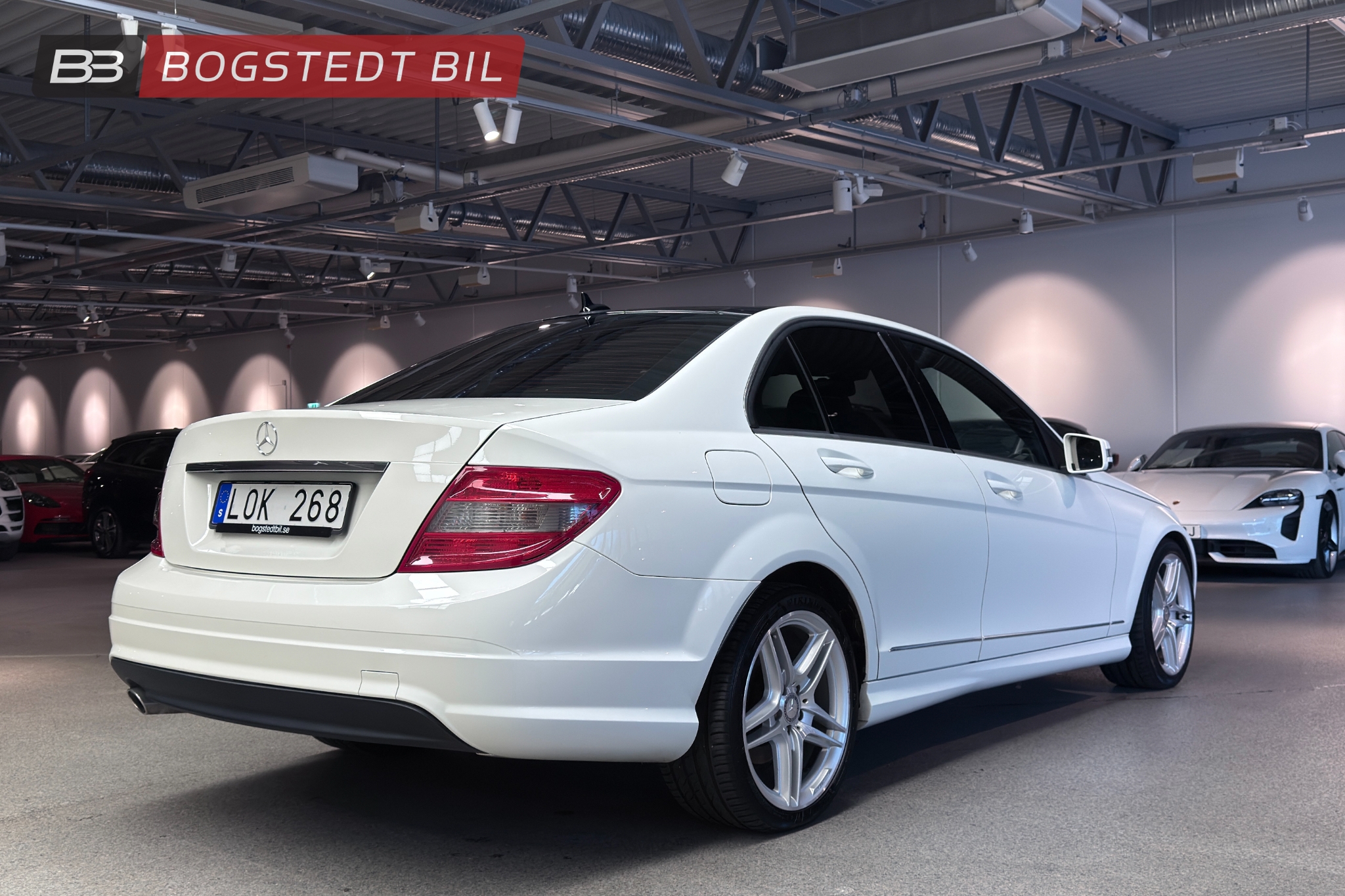 Mercedes-Benz C 220 CDI AMG Sport Avantgarde|Panorama|Svsåld 2011 - miniatyr 25