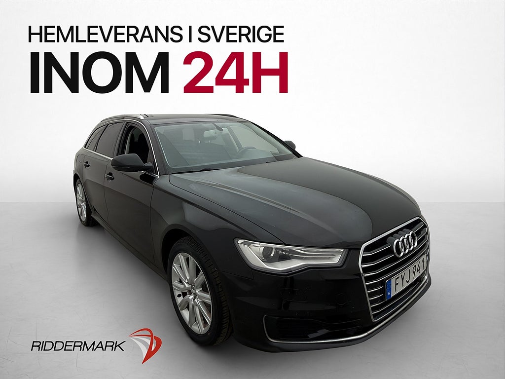Audi A6 Avant 2.0 TDI Ultra 190hk Värmare Sensorer Farthåll