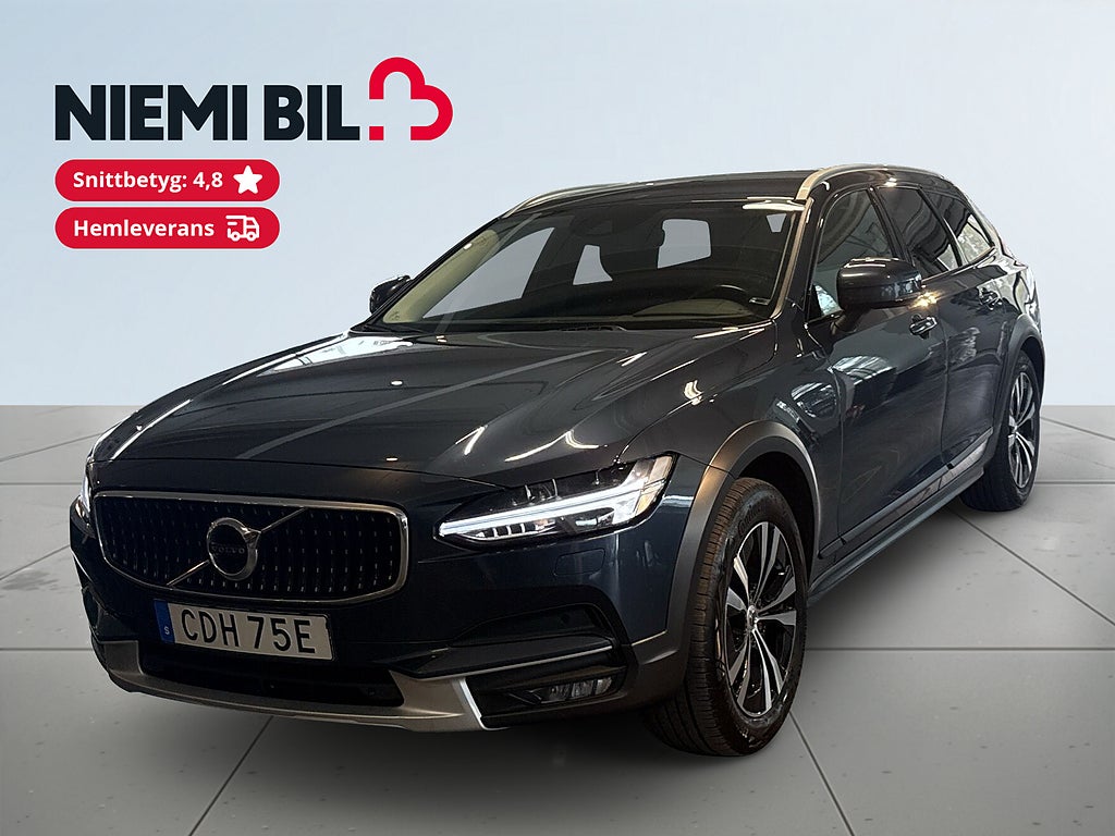 Volvo V90 Cross Country D4 AWD Momentum Drag/Kamera/P-Värm/S&V-Hjul/Navi/Elstol