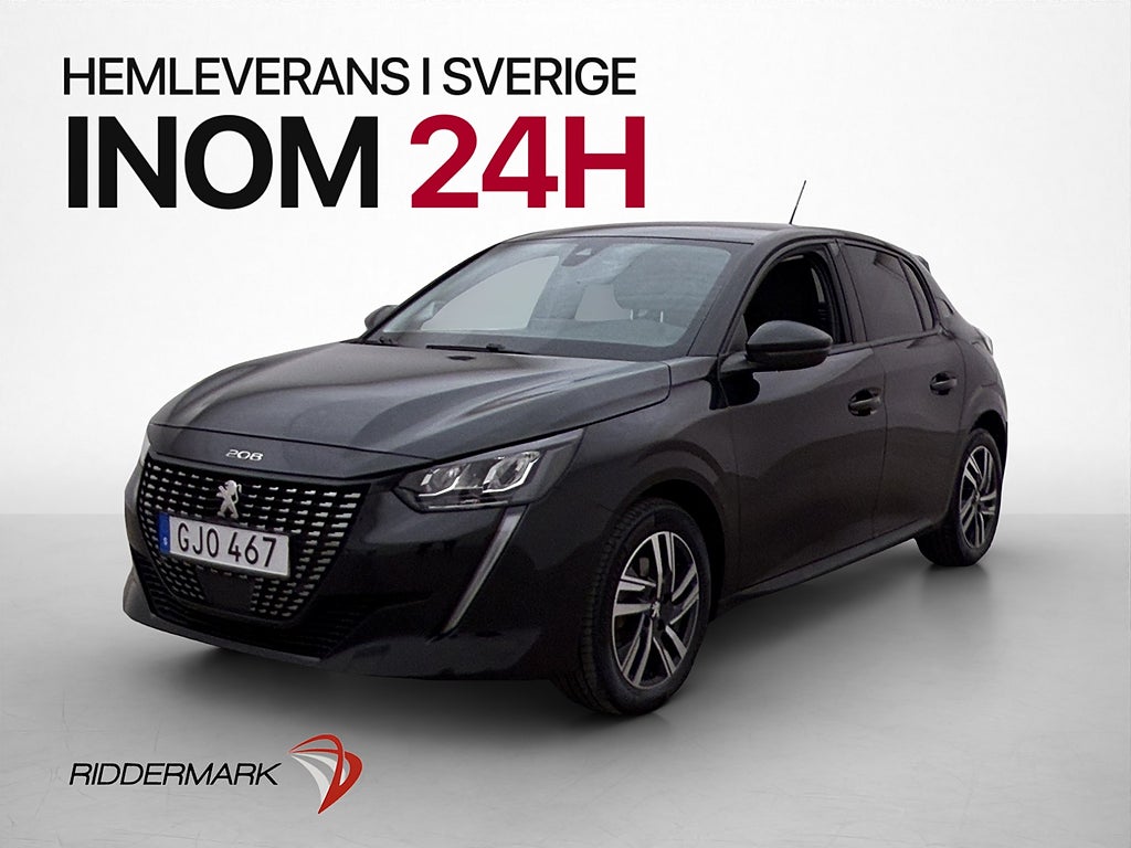 Peugeot 208 1.2 PureTech Allure Kamera Halvskinn CarPlay