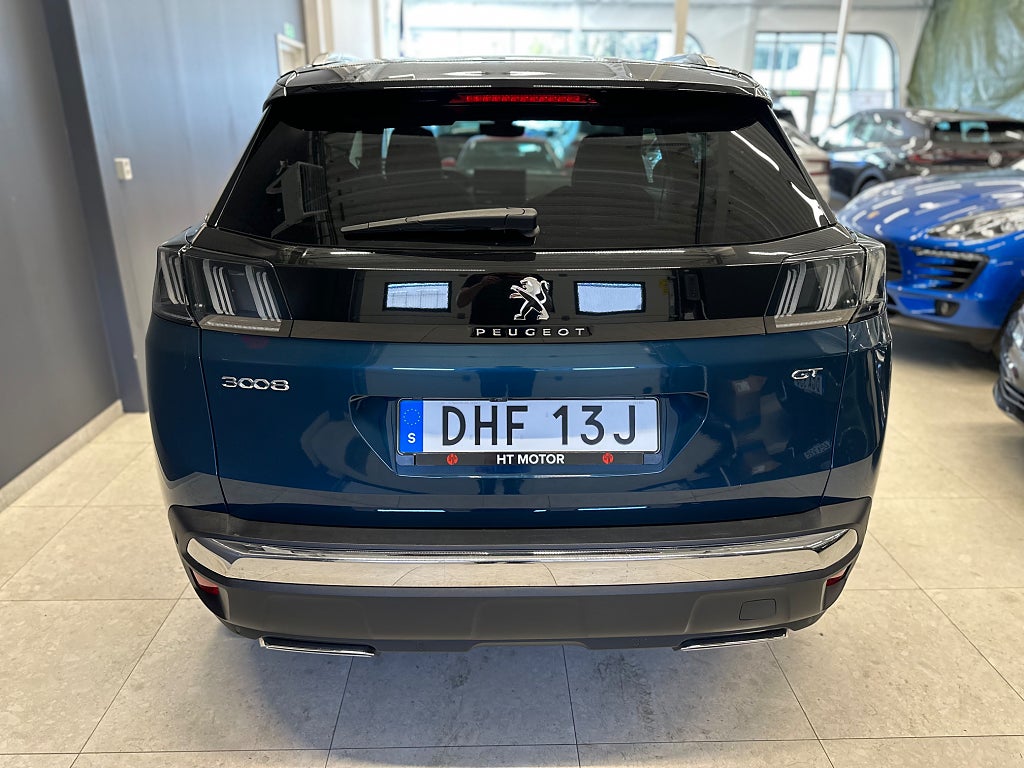 Peugeot 3008 1.2 PureTech 130 EAT GT/B-Kamera/Farthållare/Nav 4,99%