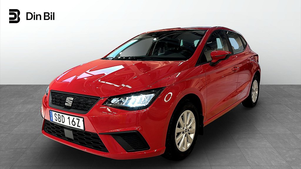 Seat Ibiza EcoTSI95 Style Pluspaket P-sensorer App-Connect