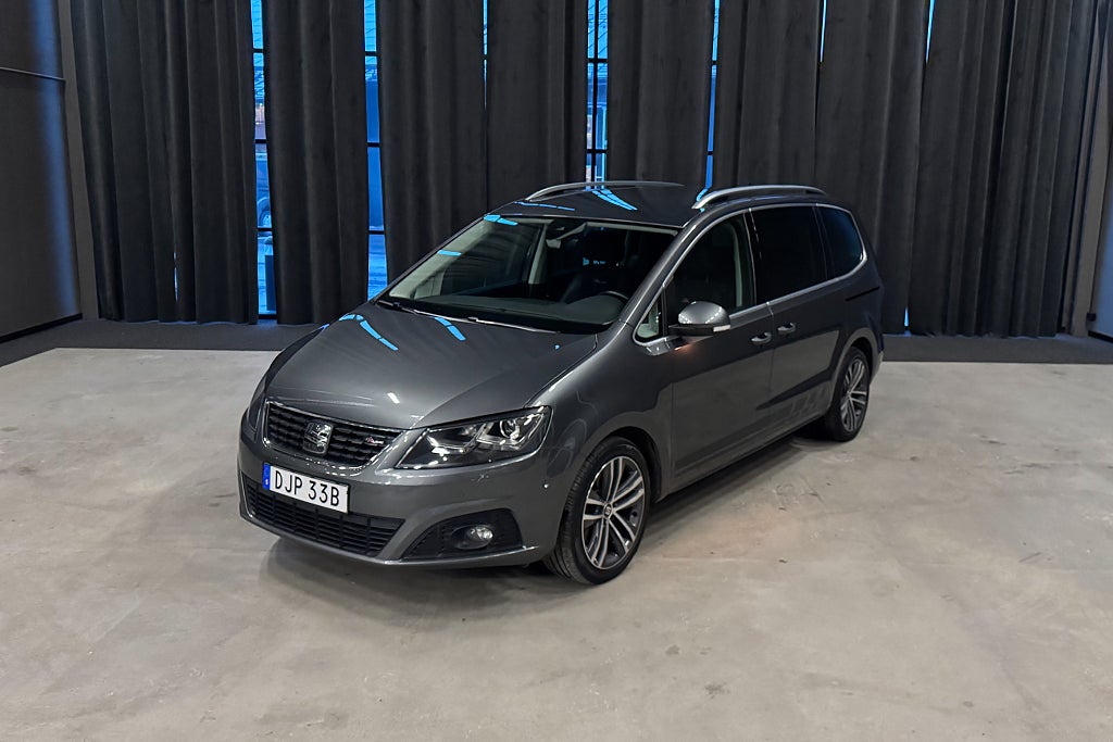 Seat Alhambra 7-sits TDI 4Drive FR-Line Elektriska|Kam|Drag|Nav|
