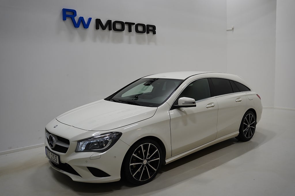 Mercedes-Benz CLA 220d Shooting Brake 177hk Drag M-värmare B-kamera Drag
