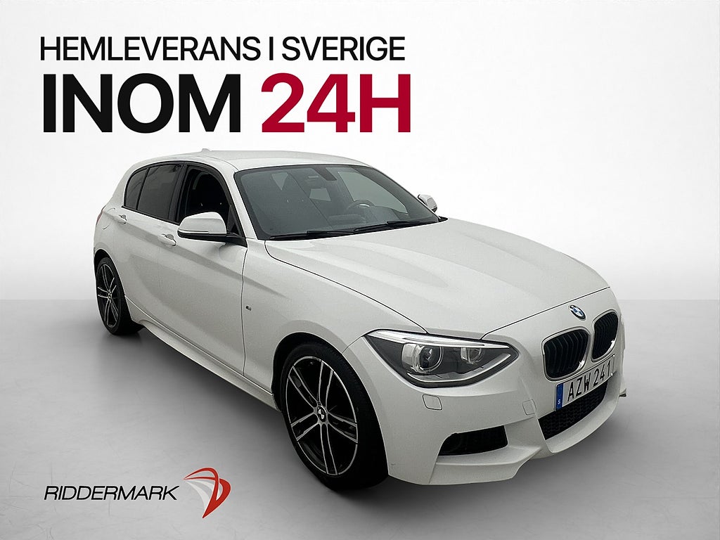 BMW 116 i 136hk M Sport Farthållare P-Sensorer Alcantara