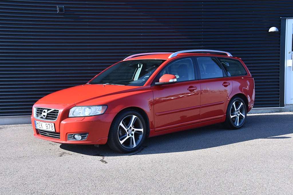 Volvo V50 D2 Momentum Dragkrok, Skinn En ägare Euro 5
