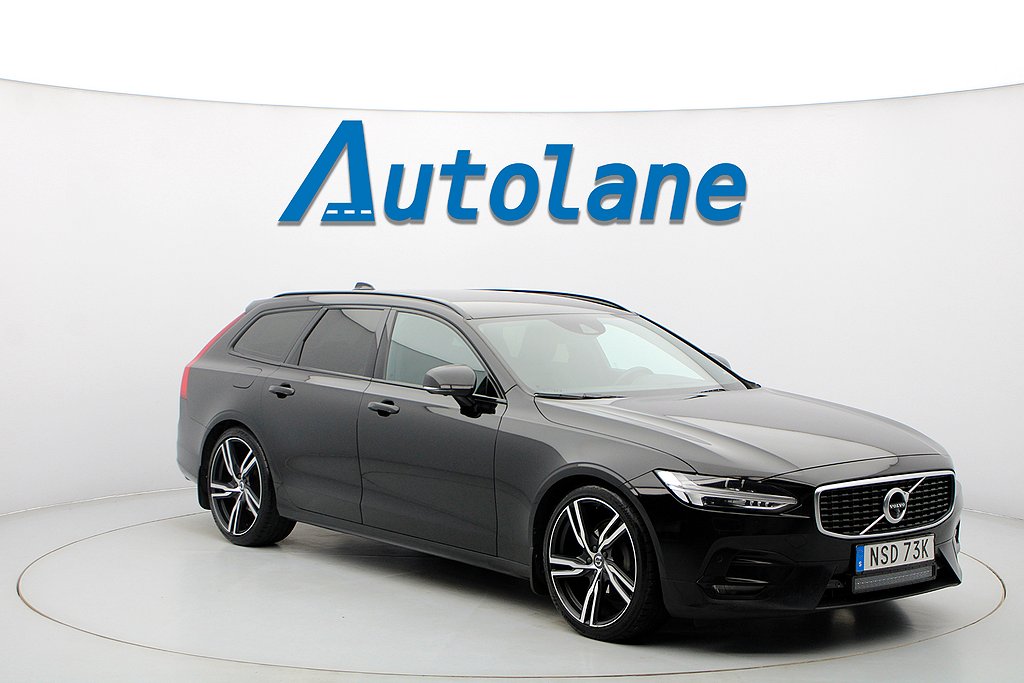 Volvo V90 D4 AWD R-Design, H/K, 360°,  BLIS,  20" MOMS 190hk