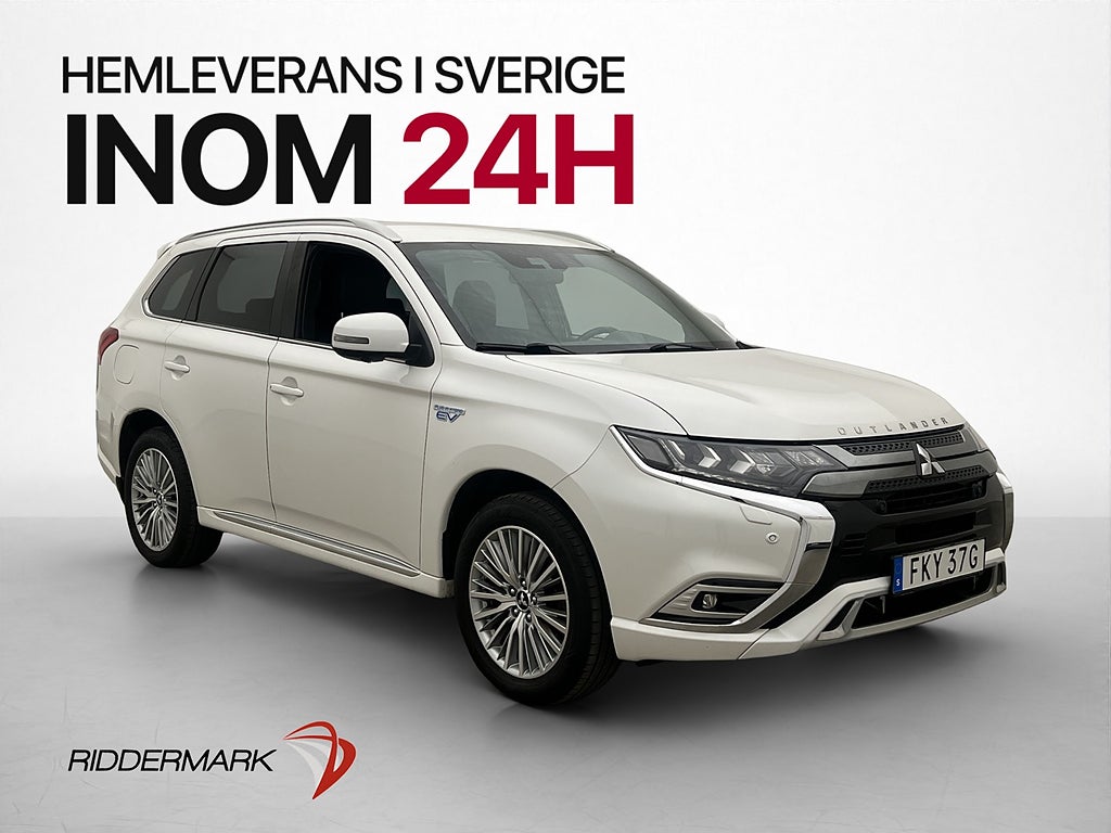 Mitsubishi Outlander PHEV AWD 224hk Business 360° Skinn Drag