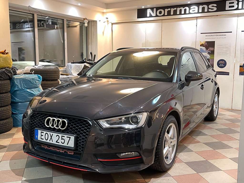 Audi A3 Sportback 2.0 TDI Quattro S Tronic Nykam&Besikt/184hk