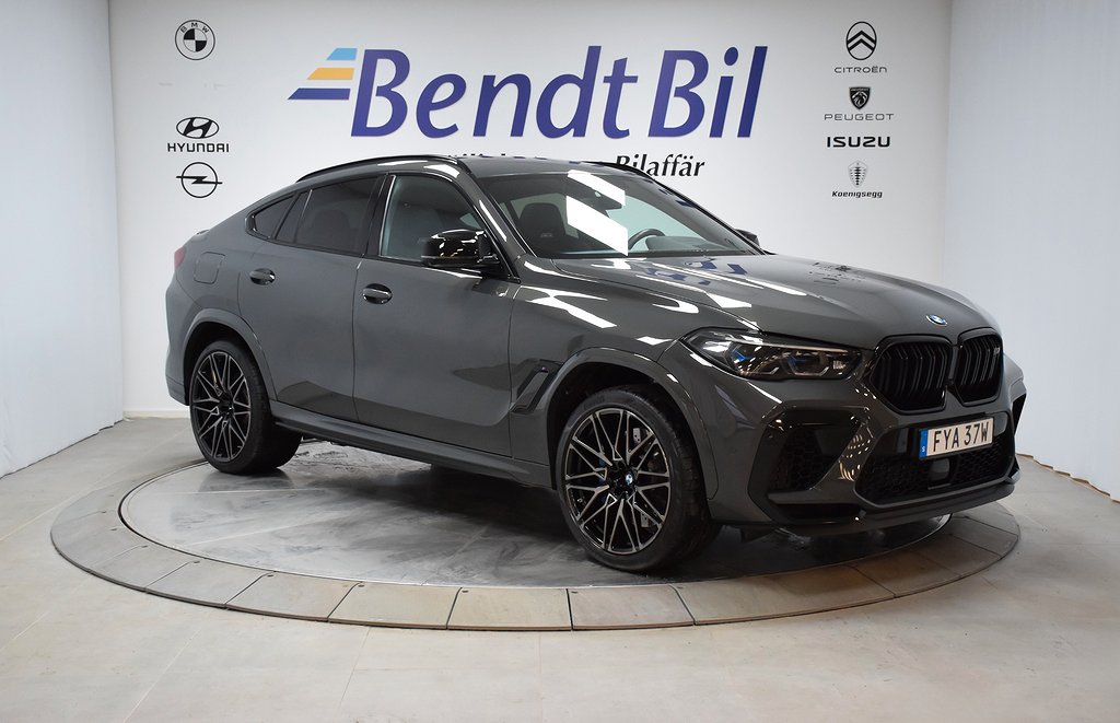 BMW X6 M Competition / 625hk / Head-Up / Panorama / Drag