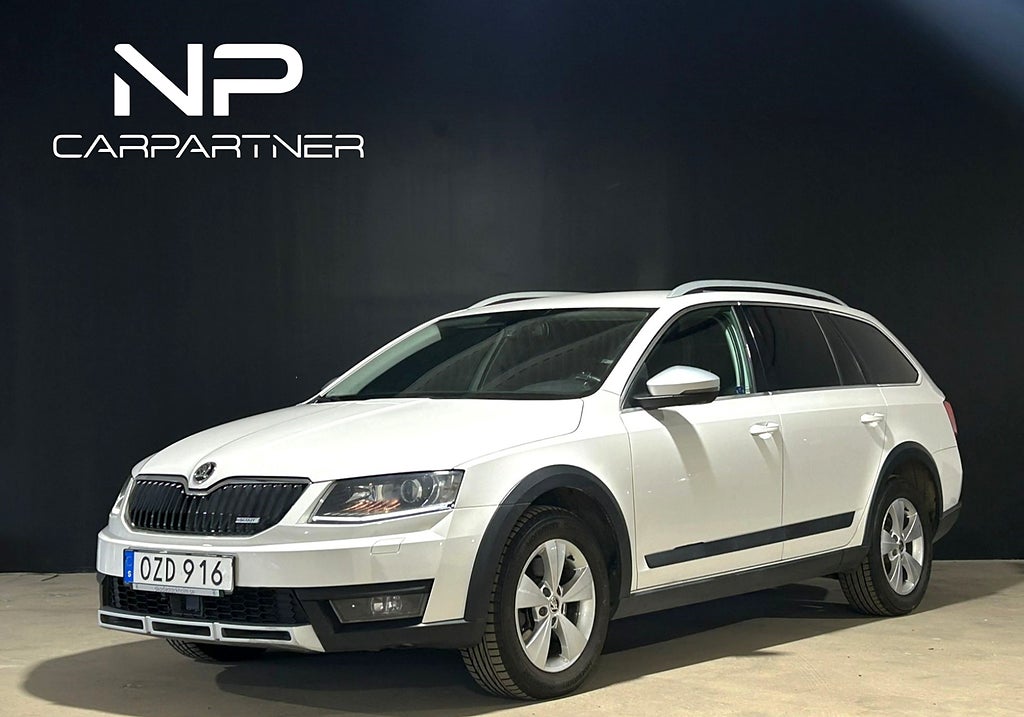 Skoda Octavia Scout 2.0 TDI 184HK 4x4 EU6 | MOMS | 1-BRUKARE