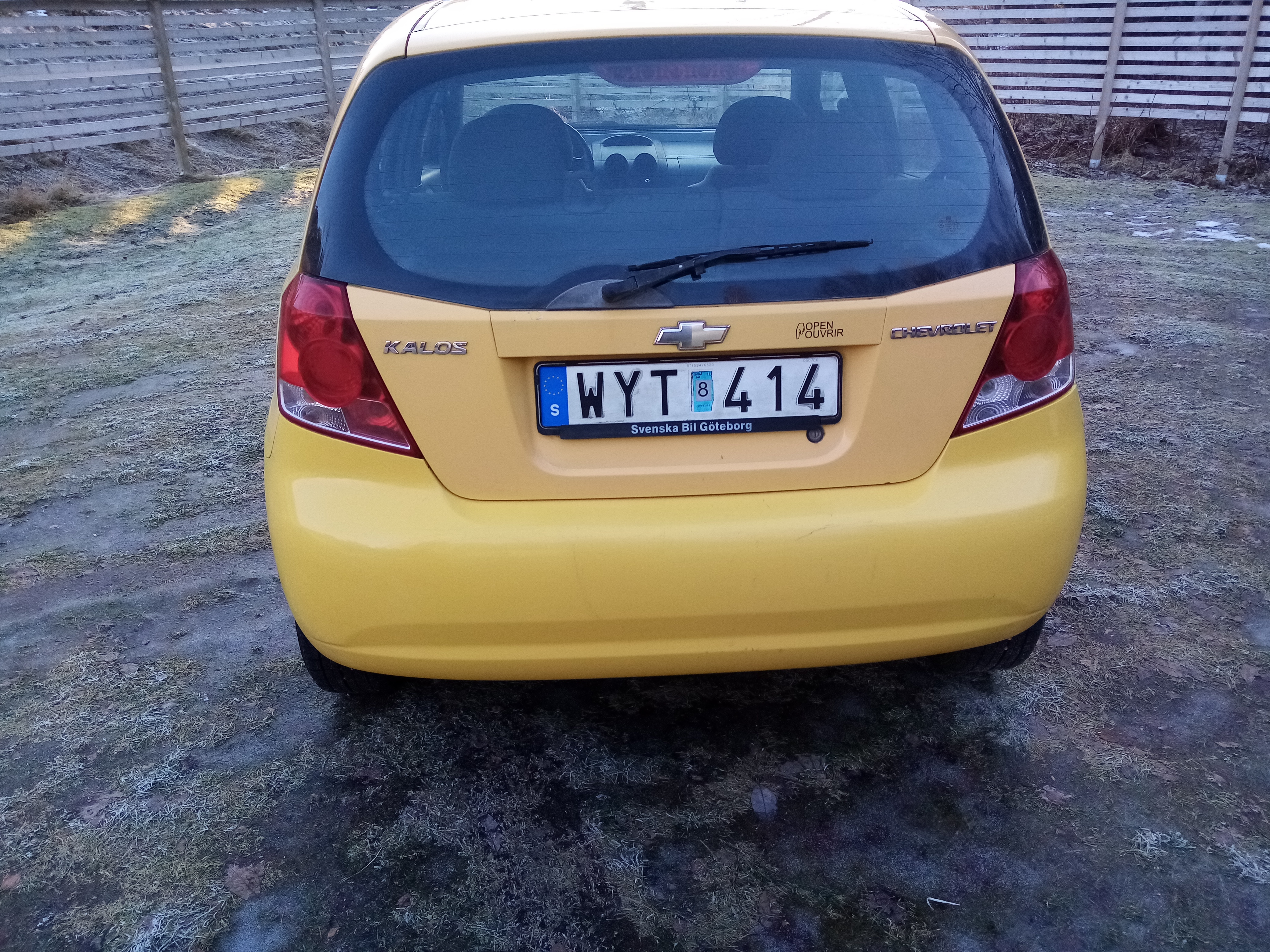 Chevrolet Kalos 5-dörrars 1.2 72hk 2005, bild 6/37