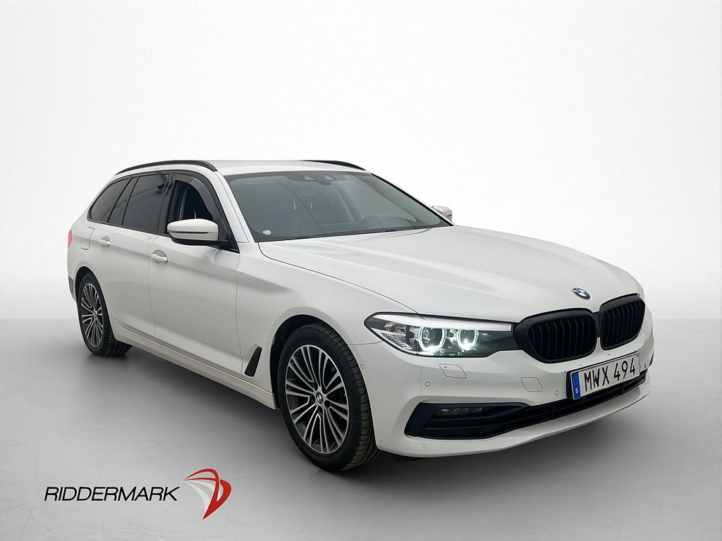 BMW 520d 190hk xDrive Sport line Kamera Skinn Cockpit Navi