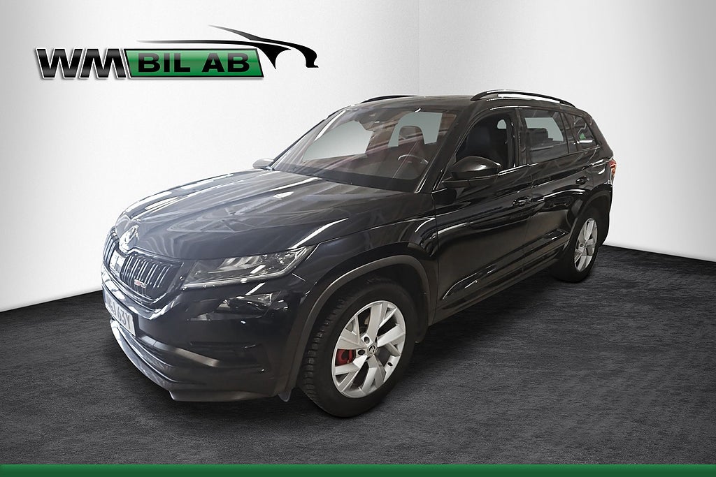 Skoda Kodiaq RS 7-Seater 2.0 TDI 240HK 4x4  Cockpit, D-Värm Drag, 