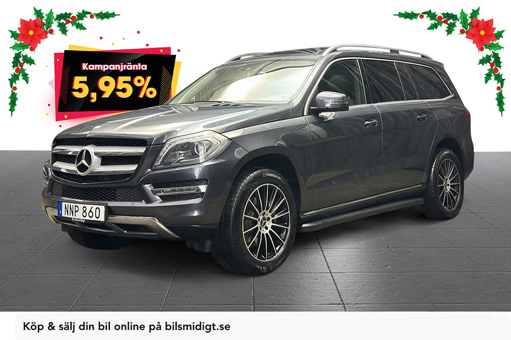 Mercedes-Benz GL 350 4M Drag 7-sits Värmare Taklucka 5,95%*