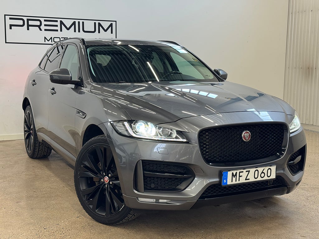 Jaguar F-Pace 20d AWD R-Sport Black Pack Meridian Drag 22'' 180hk