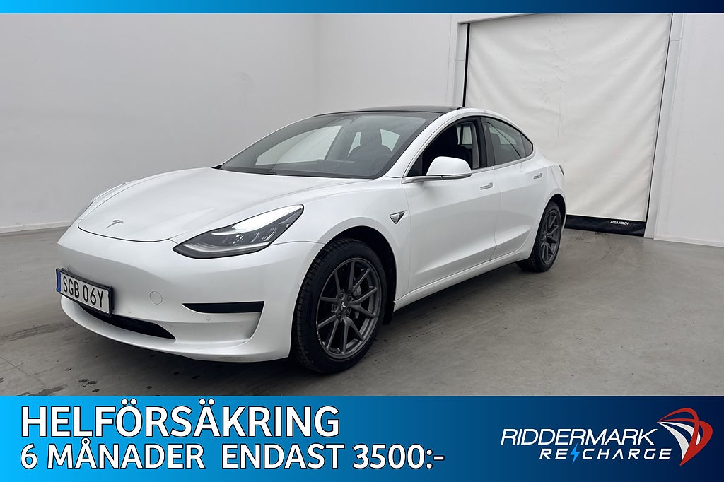 Tesla Model 3 Standard Range Plus Autopilot Svensksåld