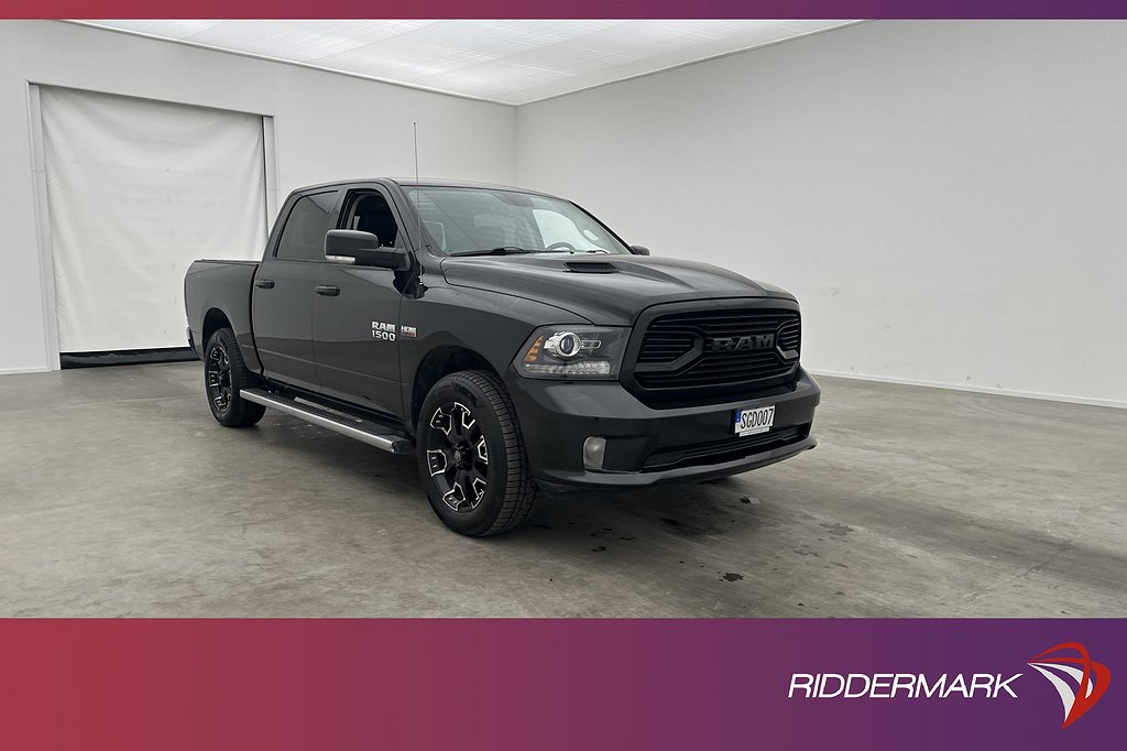 Dodge RAM Sport 5.7 4x4 Drag Luftfjädring Skinn Alpine Moms