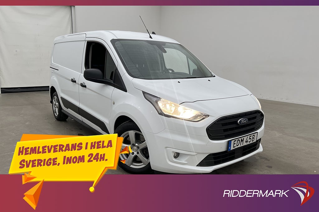 Ford Transit Connect LWB 1.5 Värm B-Kamera 2xDörr CARPLAY