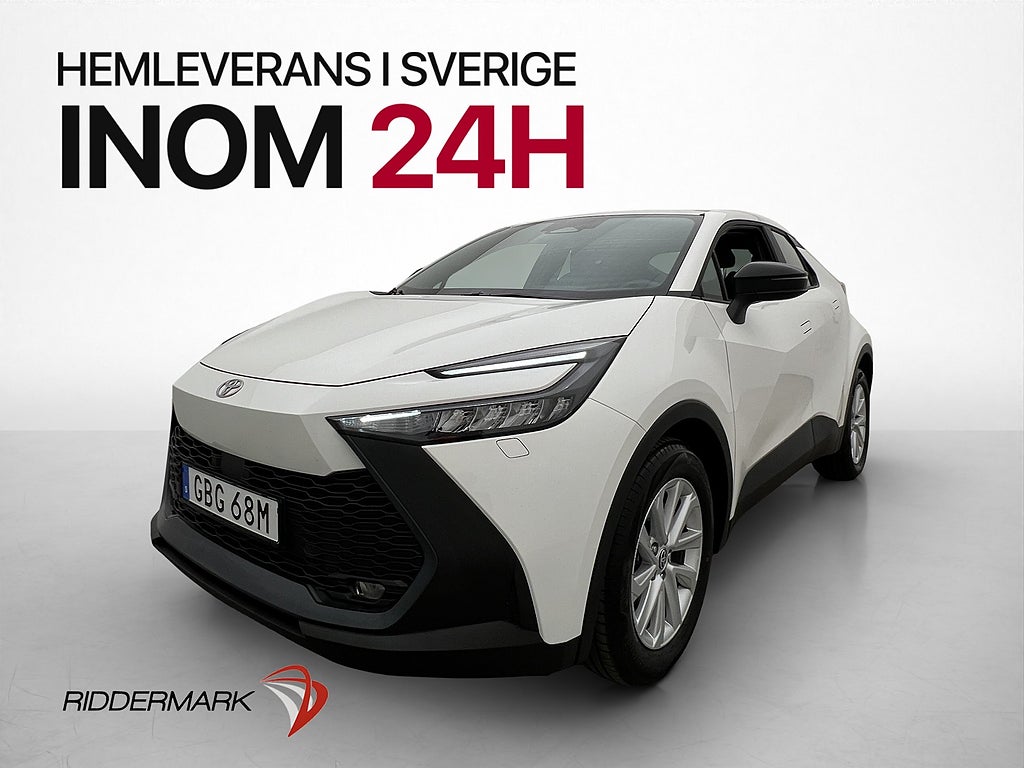 Toyota C-HR Hybrid e-CVT 140hk Backkamera Navigation
