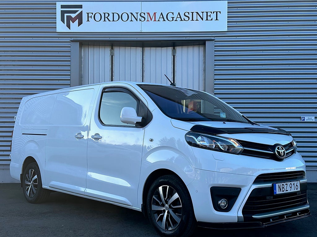 Toyota ProAce 2.0 D-4D Lång, Värmare, Head-up, Kamera, Drag 