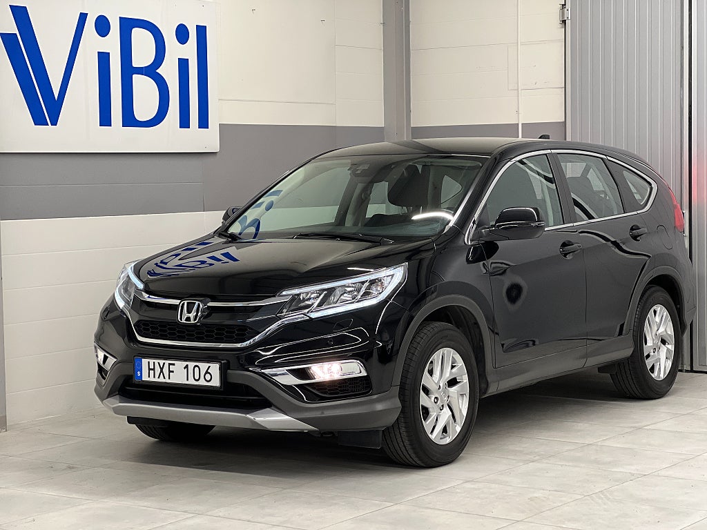 Honda CR-V 1.6 i-DTEC 4WD Elegance DRAGKROK/KAMERA/NYSERVAD/NYBES/