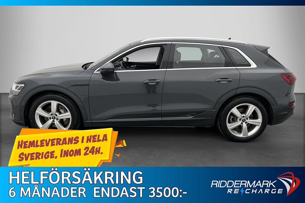 Audi Q8 50 e-tron Quattro Kamera Skinn Luftfjädring  MOMS