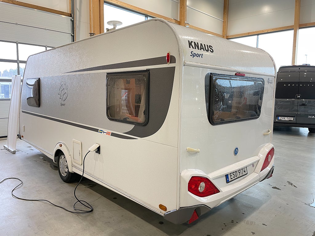 Knaus 500 Sport /Markis/1500kg totalvikt/Smidig resevagn/Långbäddar - Knaus