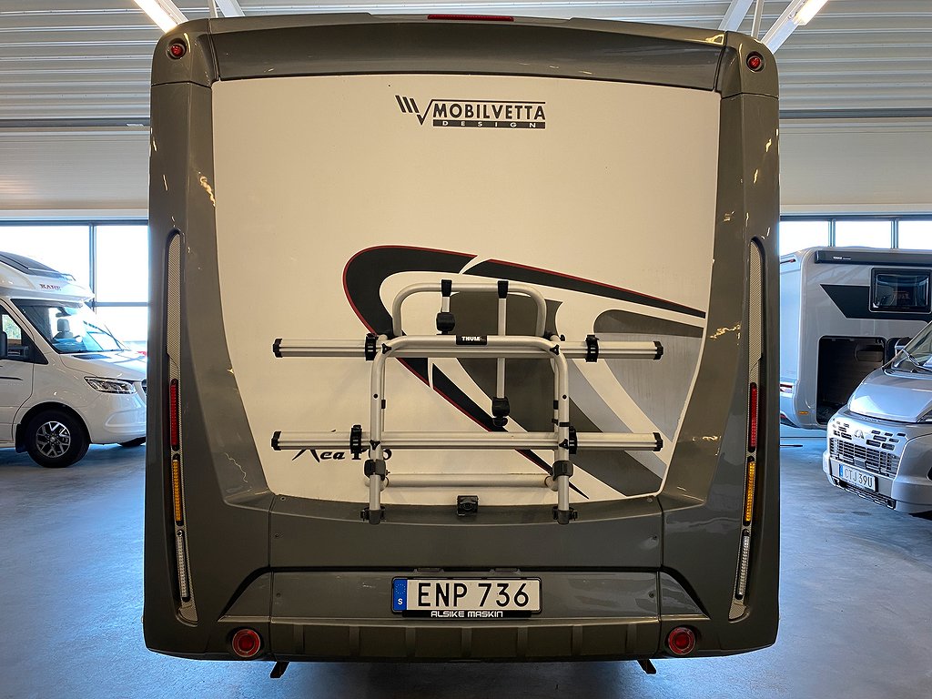 Mobilvetta Kea P63 / Queensbed / Solcell / Utedusch - Mobilvetta
