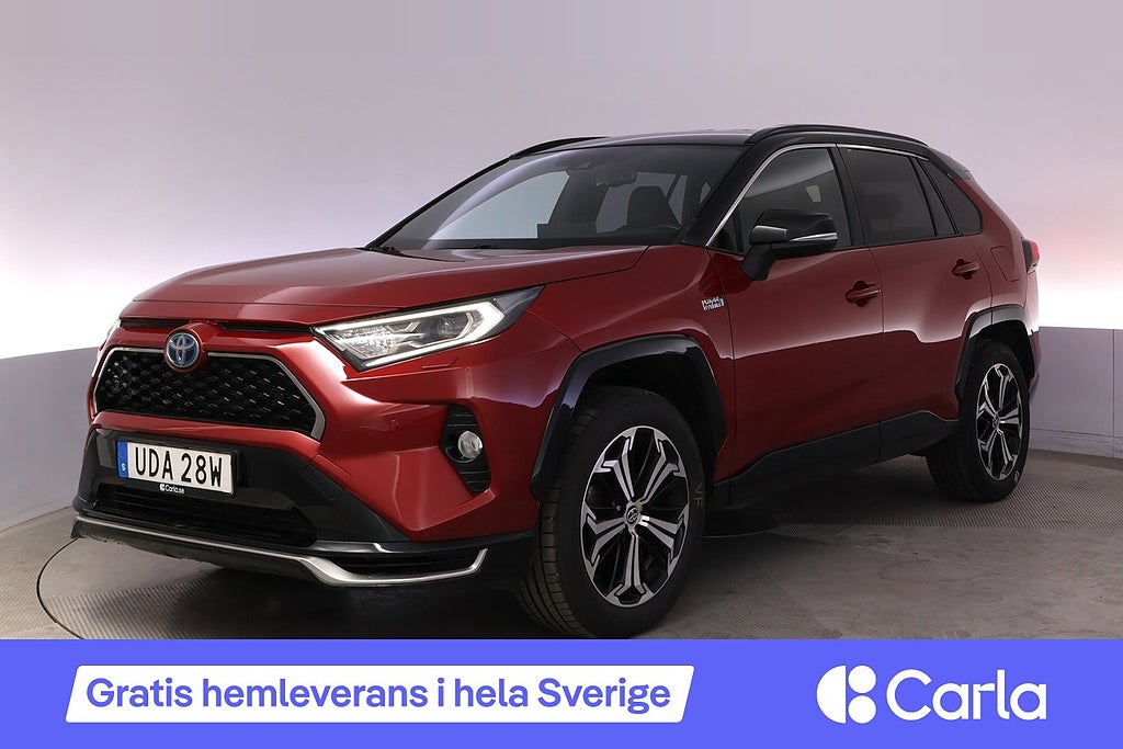 Toyota RAV4 PHEV Style Läder Elstol Kamera Drag