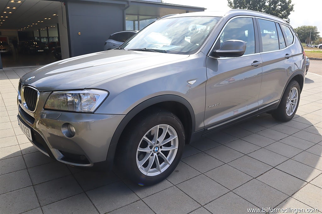 BMW X3 xDrive20d 184hk Automat Drag Panorama tak.