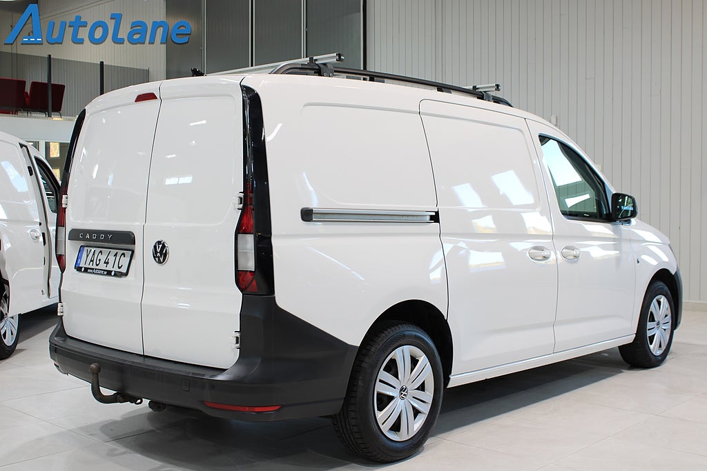 Volkswagen Caddy Maxi Cargo 2.0 TDI BMT Inredning,Värmare,Drag,CarPlay 122h