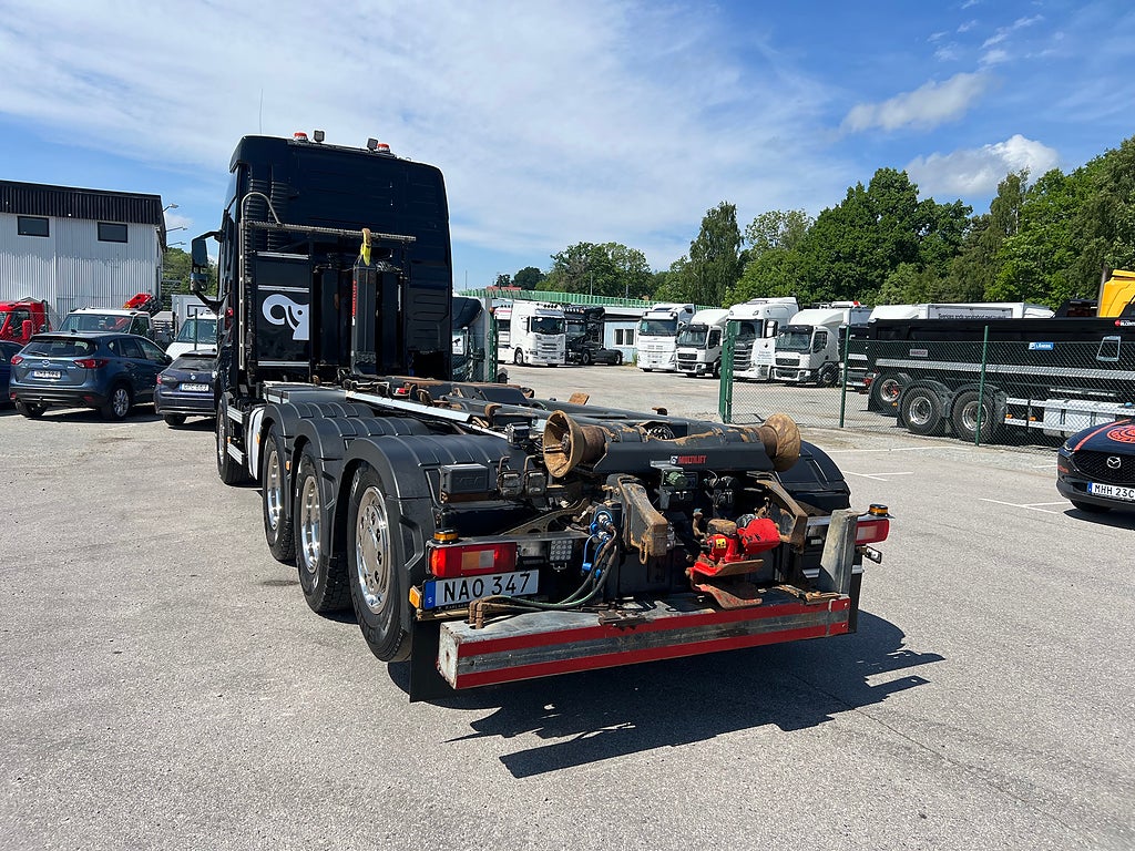 Volvo FH13 500 8x4*4 Tridem Lastväxlare Fullt Plogutrustad