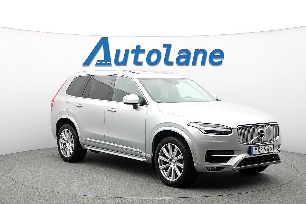 Volvo XC90 7-sits D5 AWD Inscription Pano, HUD, Drag, Luftfjädring