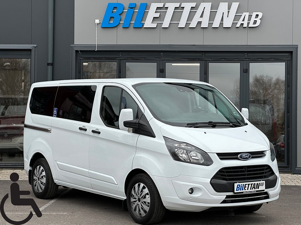 Ford Transit Custom 310 Kombi 2.0TDCi|Handikappanpassad|Lyft